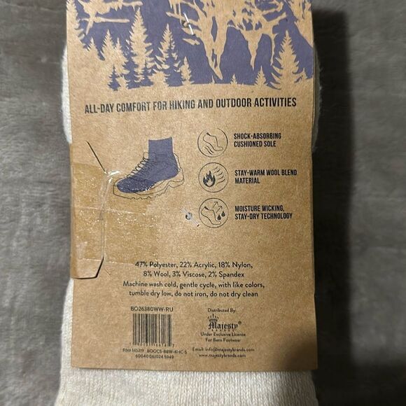 BORN Earth Tones IvoryβBrown White US W 4-10 Super Soft Quarter Socks Pack of 4 - Picture 10 of 13